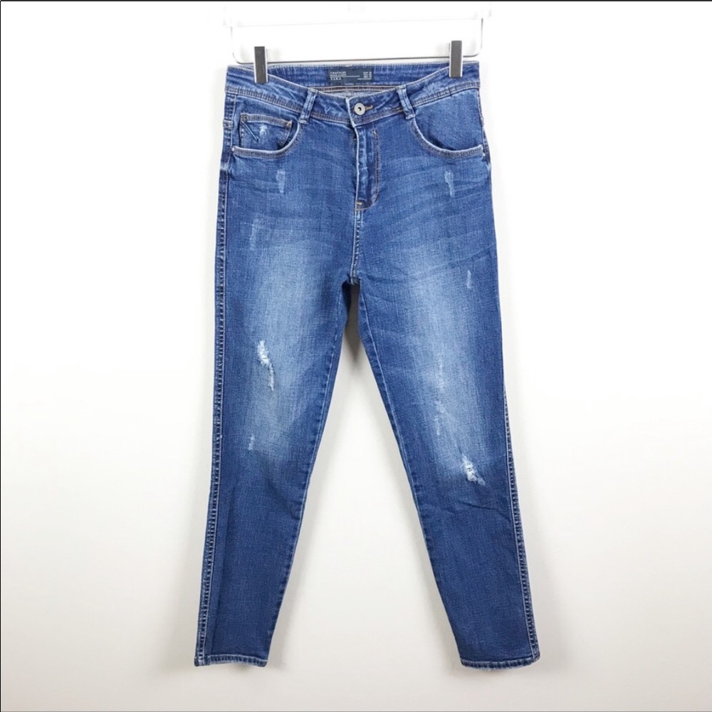 ZARA | Distressed Skinny Jeans